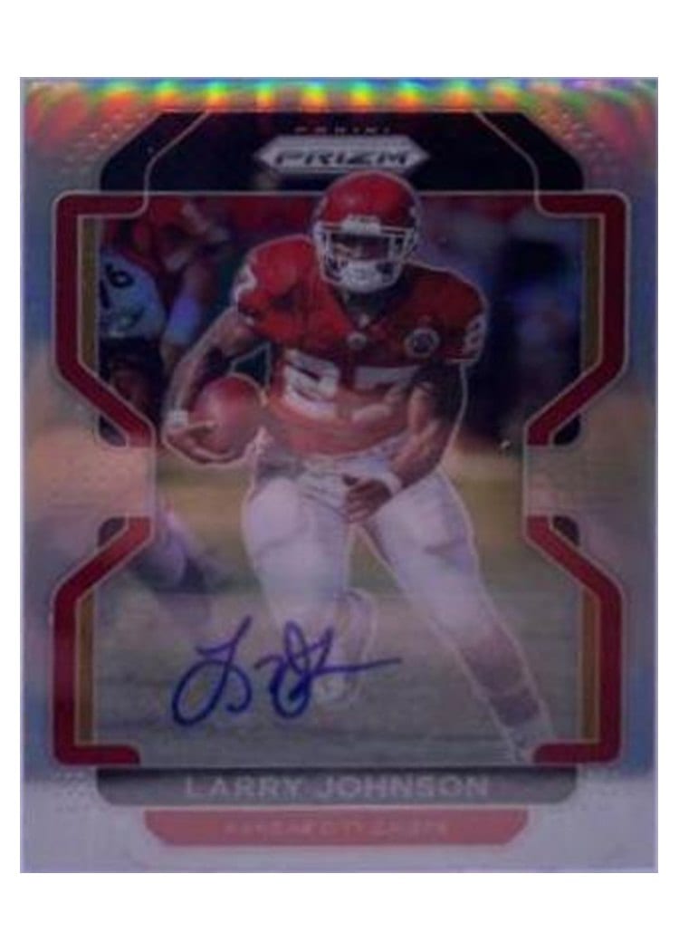 2021 Panini Prizm Base Set Larry Johnson #196 card