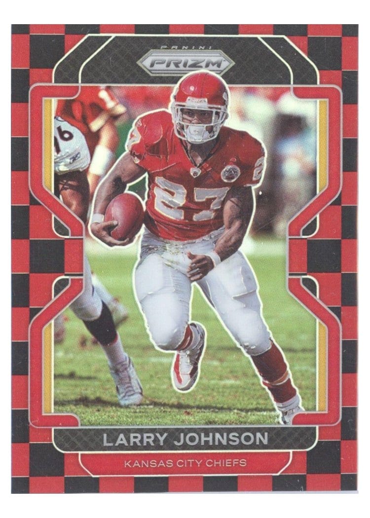 2021 Panini Prizm Base Set Larry Johnson #196 card