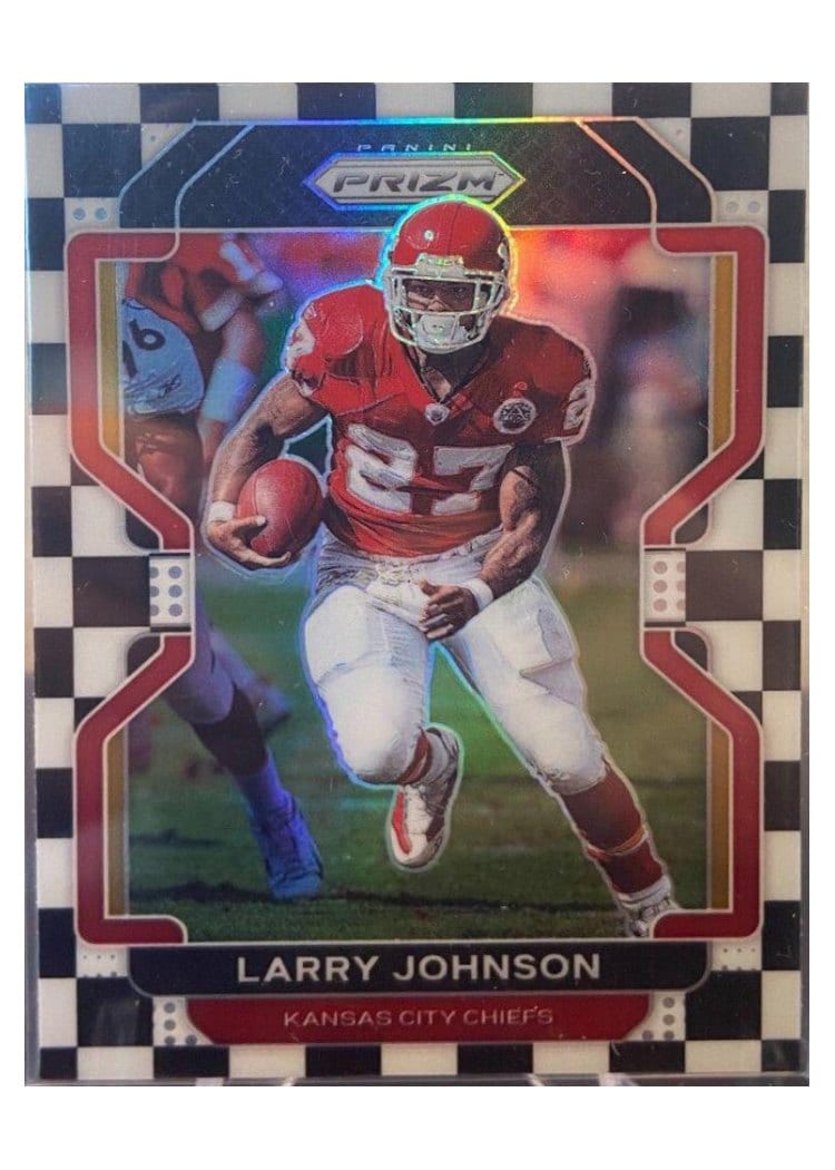 2021 Panini Prizm Base Set Larry Johnson #196 card