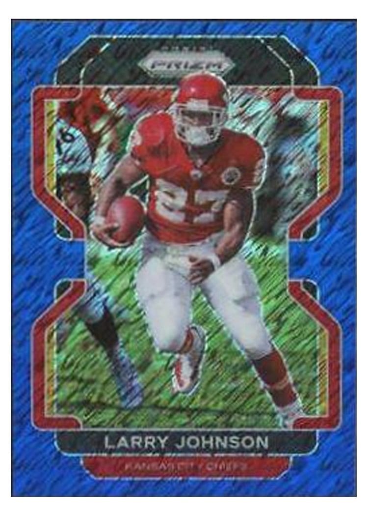 2021 Panini Prizm Base Set Larry Johnson #196 card