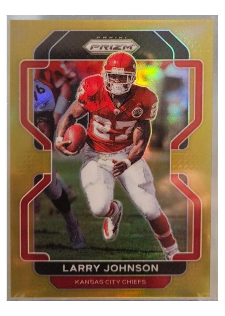 2021 Panini Prizm Base Set Larry Johnson #196 card