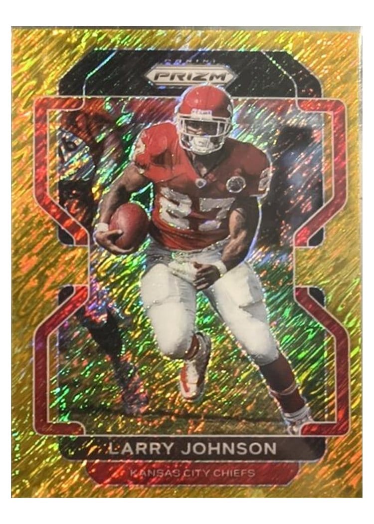 2021 Panini Prizm Base Set Larry Johnson #196 card