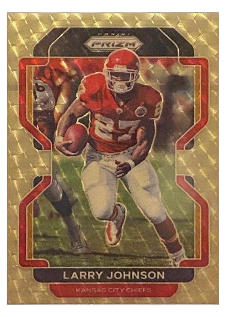 2021 Panini Prizm Base Set Larry Johnson #196 card