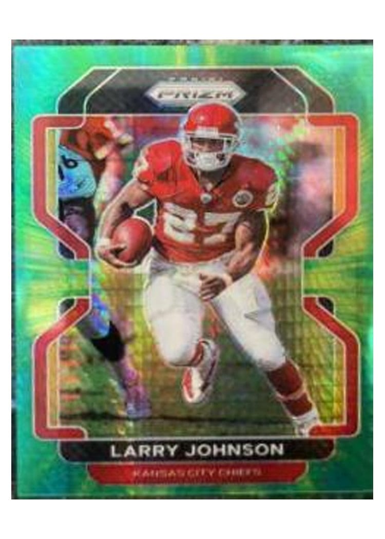 2021 Panini Prizm Base Set Larry Johnson #196 card