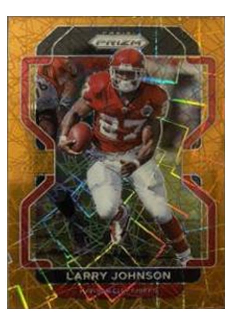 2021 Panini Prizm Base Set Larry Johnson #196 card