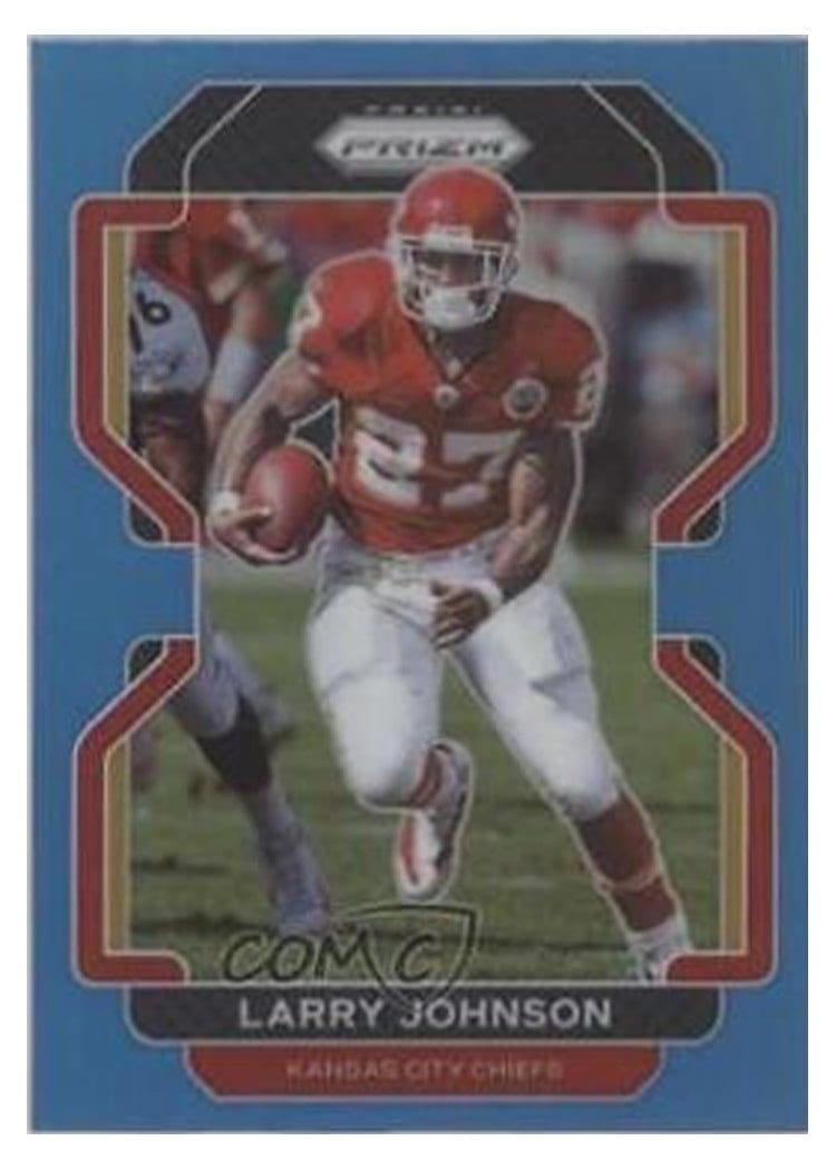 2021 Panini Prizm Base Set Larry Johnson #196 card