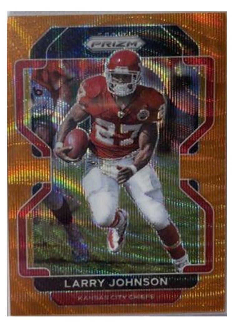2021 Panini Prizm Base Set Larry Johnson #196 card