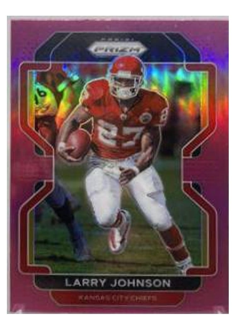 2021 Panini Prizm Base Set Larry Johnson #196 card
