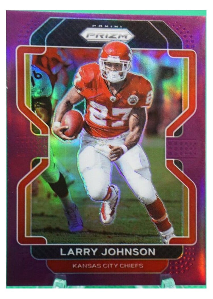 2021 Panini Prizm Base Set Larry Johnson #196 card