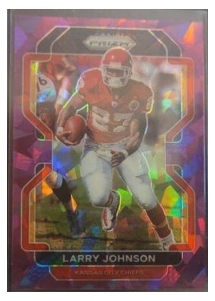 2021 Panini Prizm Base Set Larry Johnson #196 card