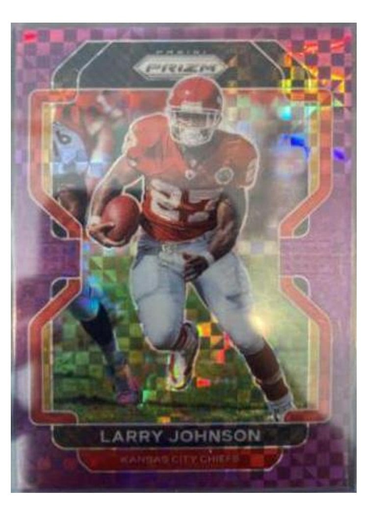 2021 Panini Prizm Base Set Larry Johnson #196 card