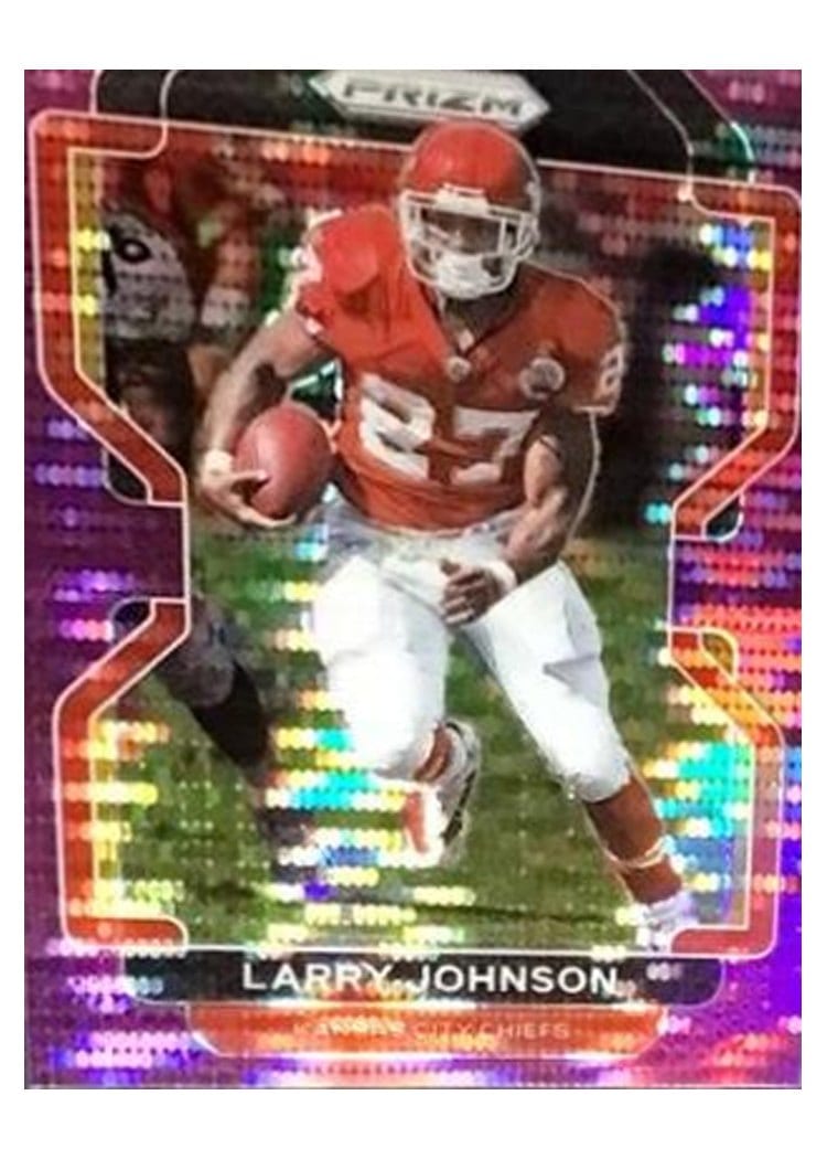 2021 Panini Prizm Base Set Larry Johnson #196 card