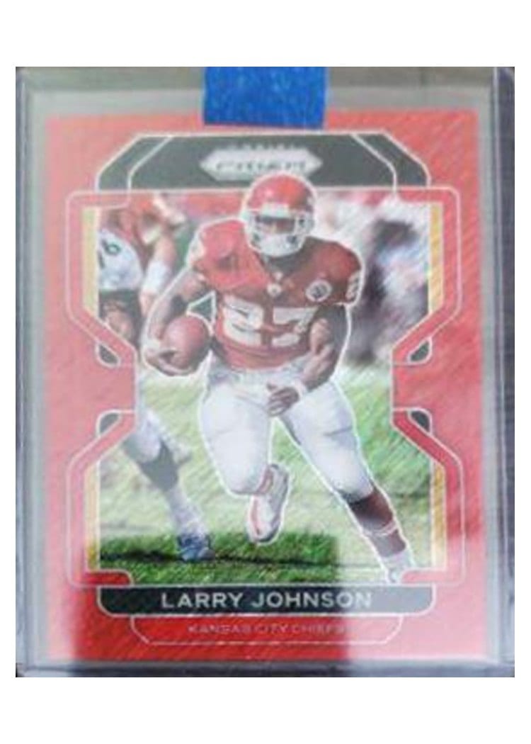 2021 Panini Prizm Base Set Larry Johnson #196 card