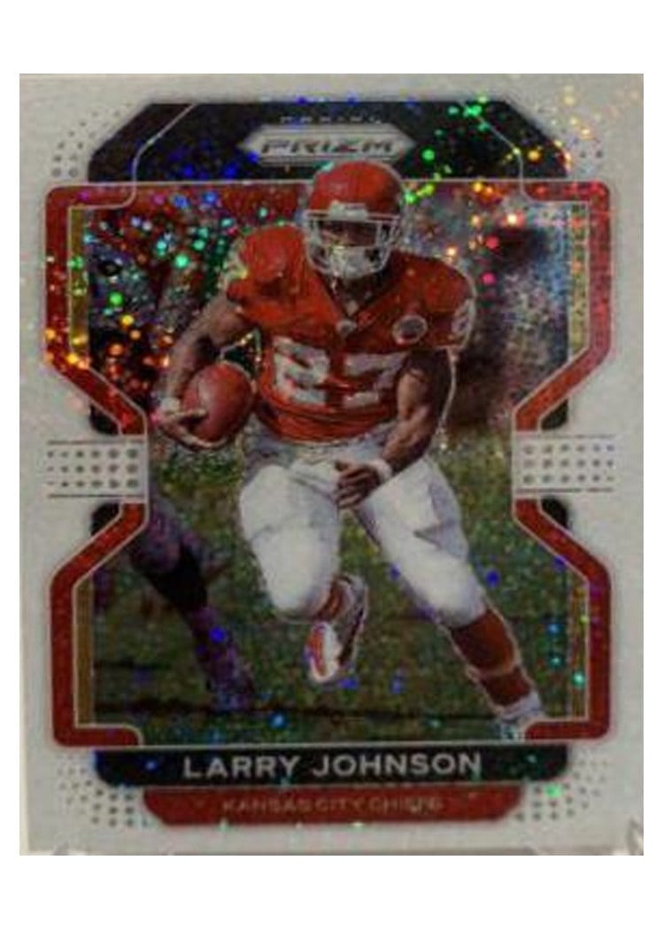 2021 Panini Prizm Base Set Larry Johnson #196 card