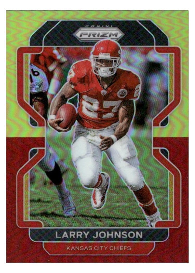 2021 Panini Prizm Base Set Larry Johnson #196 card