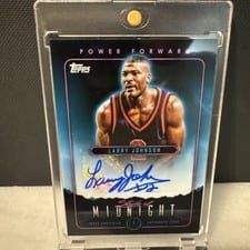 2023-24 Topps Midnight Stroke of Midnight Autographs Larry Johnson #SMA-LJ card