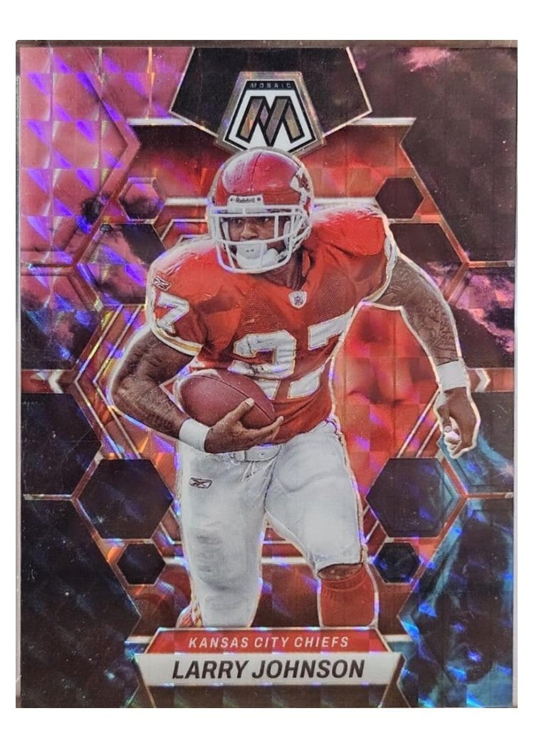 2023 Panini Mosaic Base Set Larry Johnson #117 card