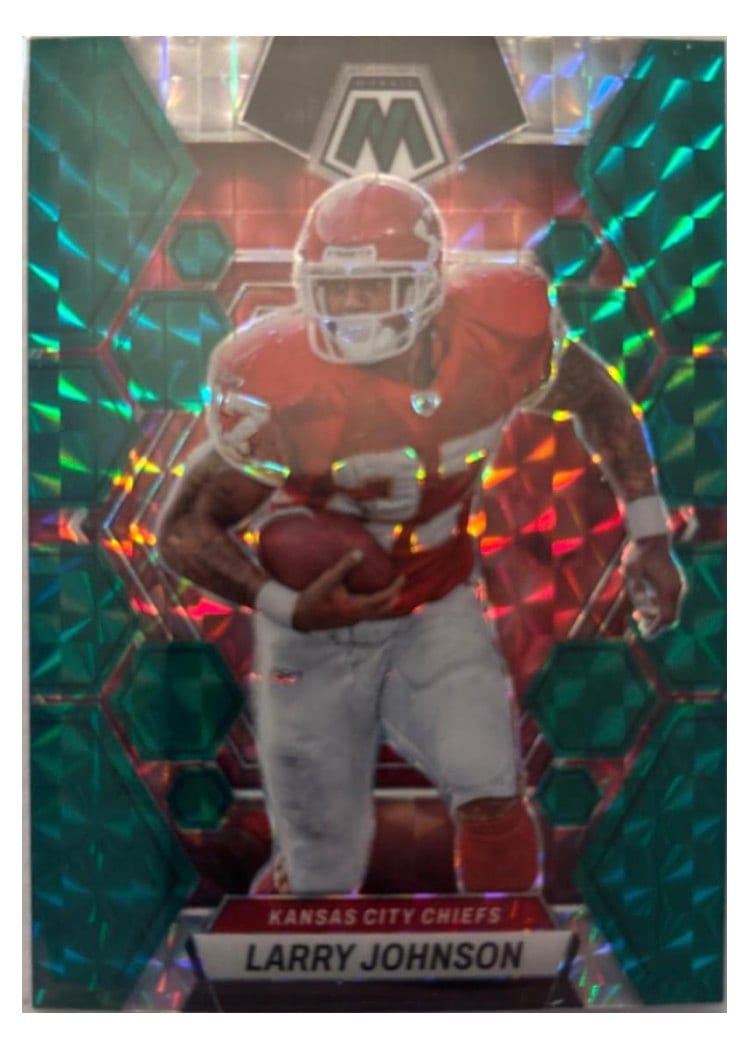 2023 Panini Mosaic Base Set Larry Johnson #117 card