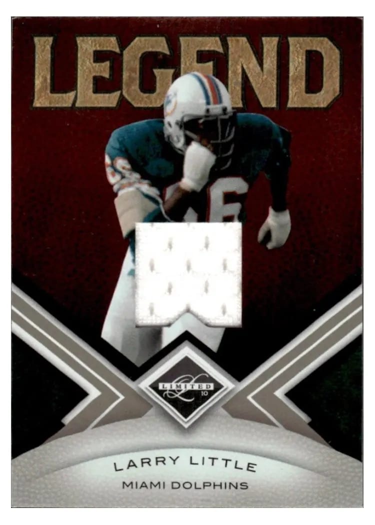2010 Panini Limited Larry Little #134 card