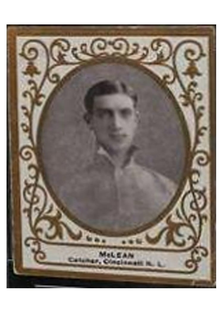 1909 T204 Ramly Larry McLean card