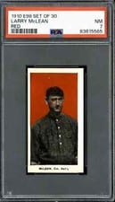 1910 E98 Set of 30 Larry McLean card