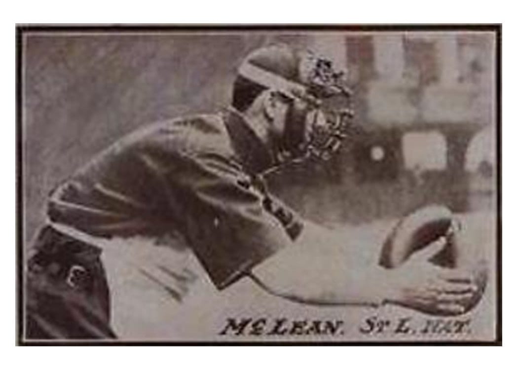 1913 National Game Larry McLean card