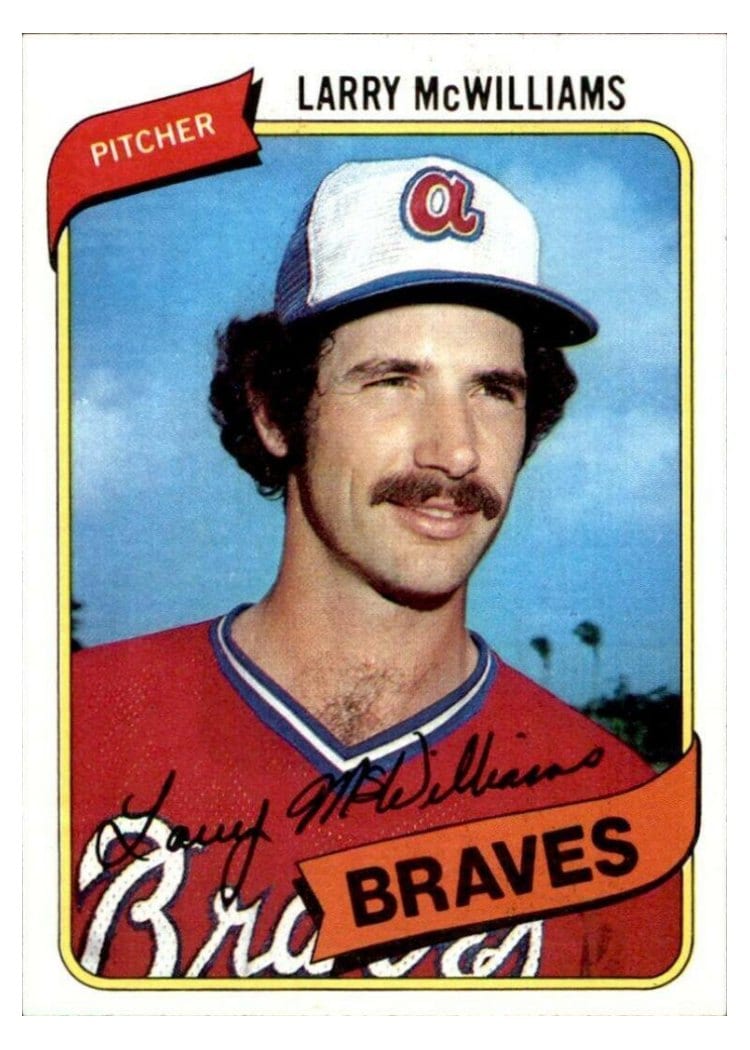 1980 Topps Larry McWilliams #309 card