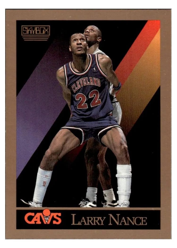 1990 Skybox Larry Nance #55 card