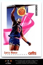 1991-92 SkyBox Base Set Larry Nance #52 card