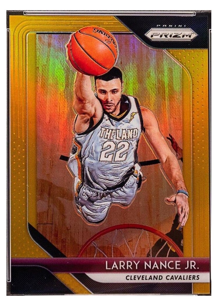 2018-19 Panini Prizm Base Set Larry Nance Jr. #210 card