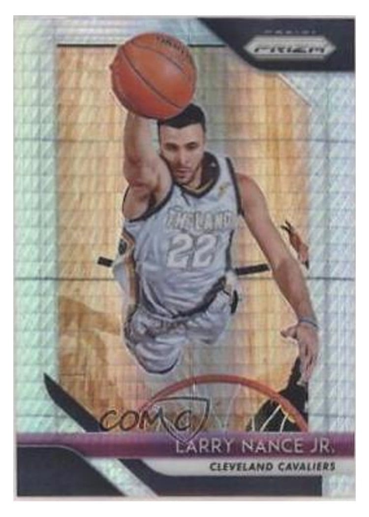2018-19 Panini Prizm Base Set Larry Nance Jr. #210 card