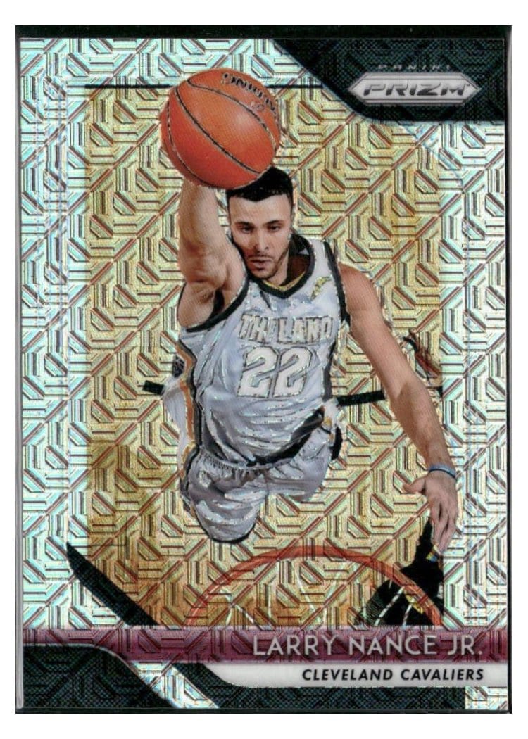 2018-19 Panini Prizm Base Set Larry Nance Jr. #210 card