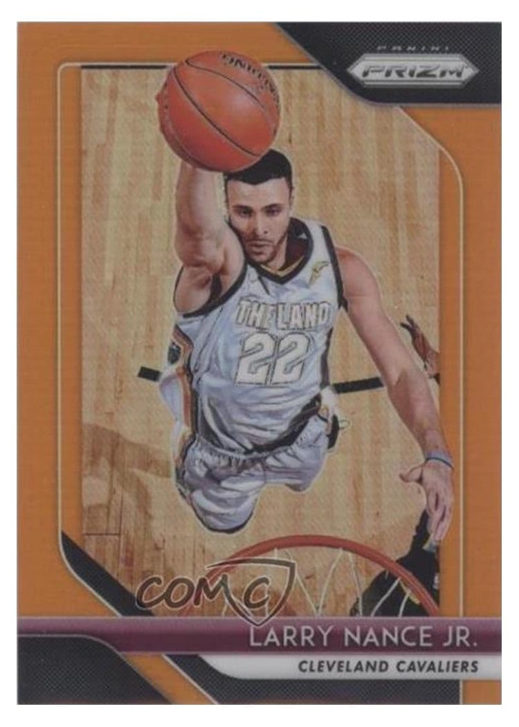 2018-19 Panini Prizm Base Set Larry Nance Jr. #210 card