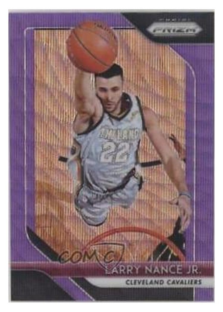 2018-19 Panini Prizm Base Set Larry Nance Jr. #210 card