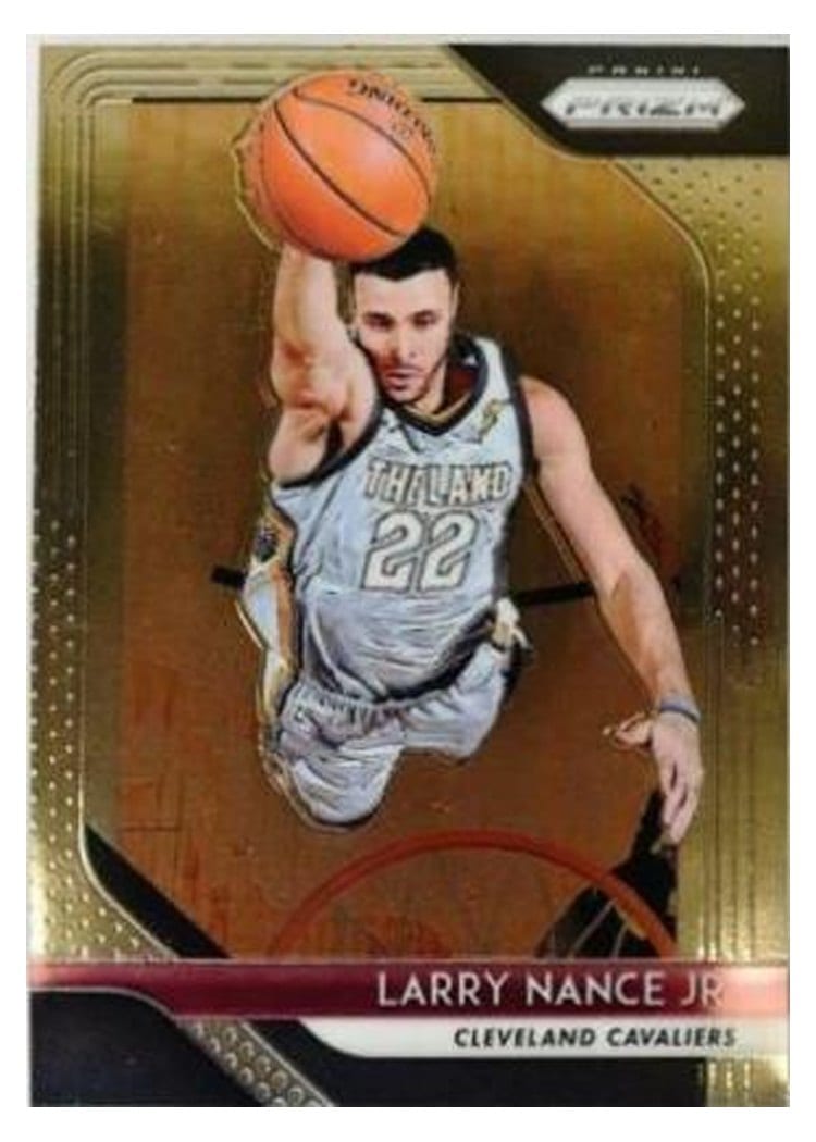 2018-19 Panini Prizm Base Set Larry Nance Jr. #210 card