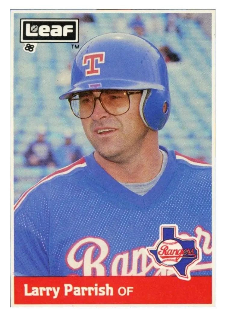 1988 Leaf Larry Parrish #119 card