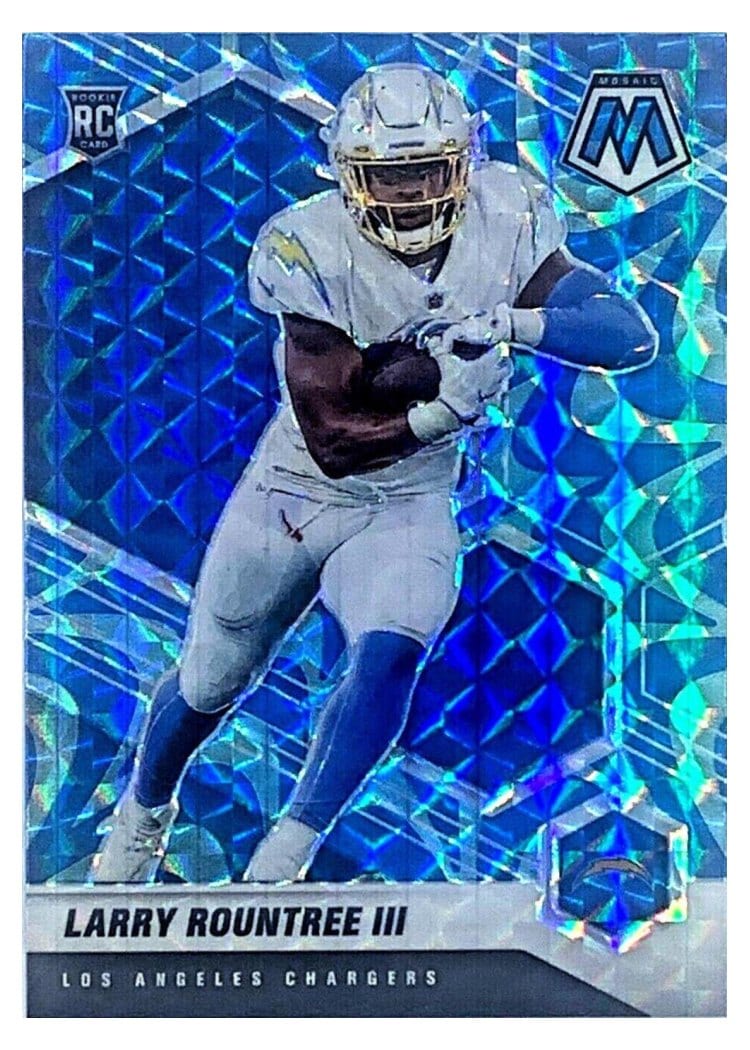 2021 Panini Mosaic Base Set Larry Rountree III #378 card
