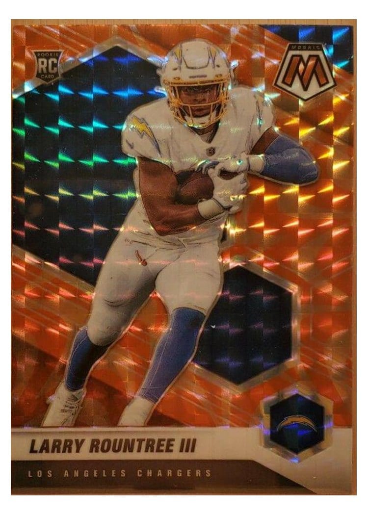 2021 Panini Mosaic Base Set Larry Rountree III #378 card