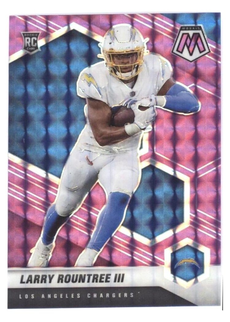 2021 Panini Mosaic Base Set Larry Rountree III #378 card
