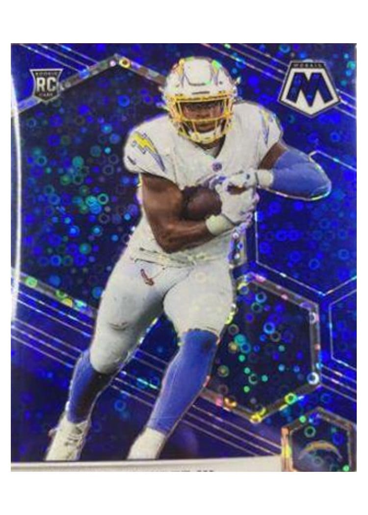 2021 Panini Mosaic Base Set Larry Rountree III No Huddle Blue Mosaic #378 card