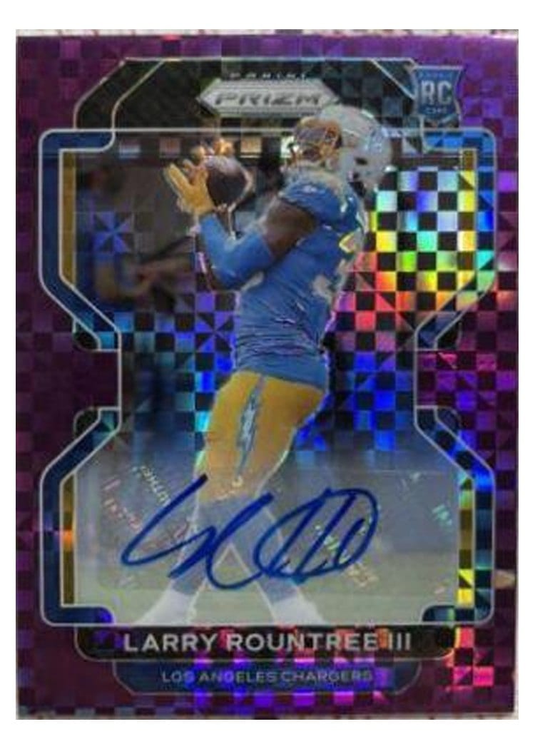 2021 Panini Prizm Base Set Larry Rountree III #401 card