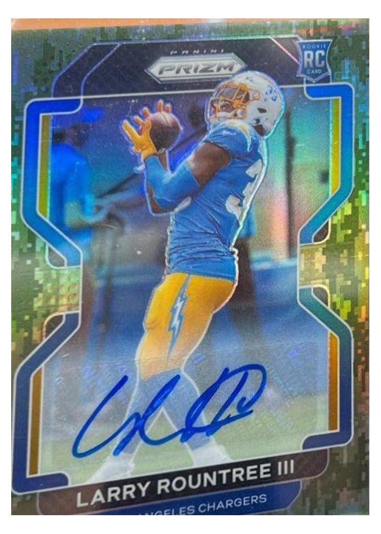 2021 Panini Prizm Base Set Larry Rountree III #401 card