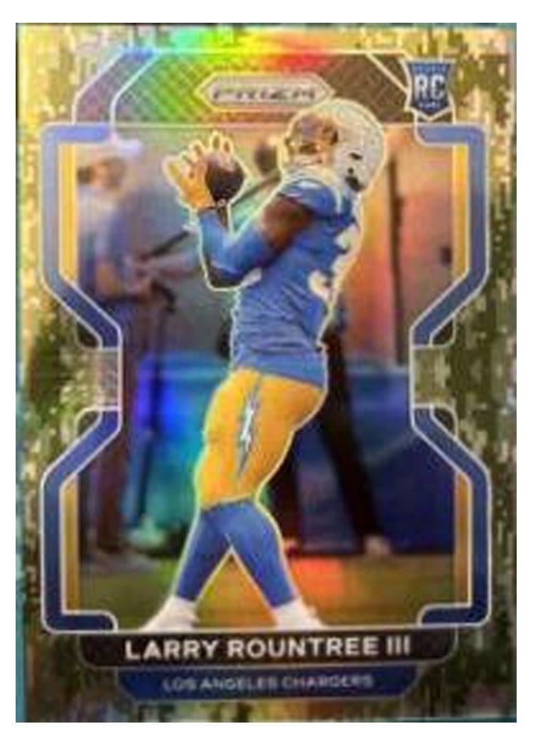 2021 Panini Prizm Base Set Larry Rountree III #401 card