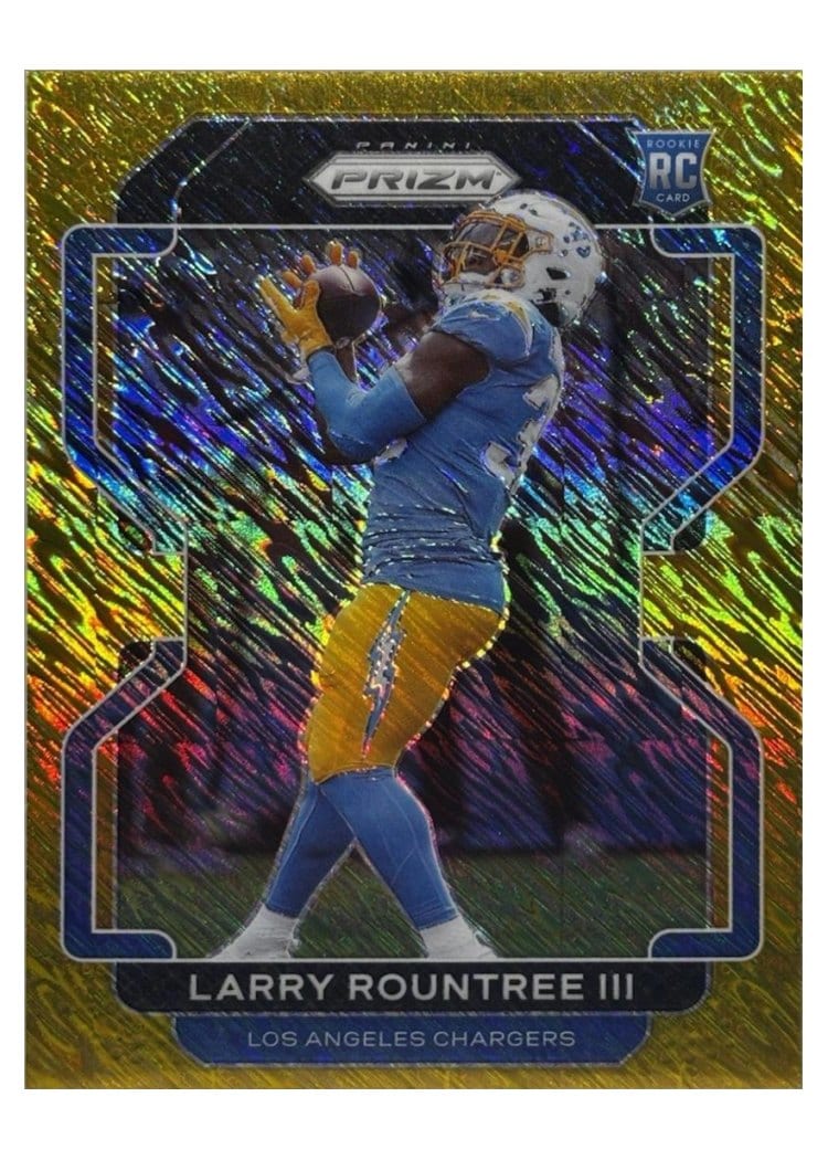 2021 Panini Prizm Base Set Larry Rountree III #401 card