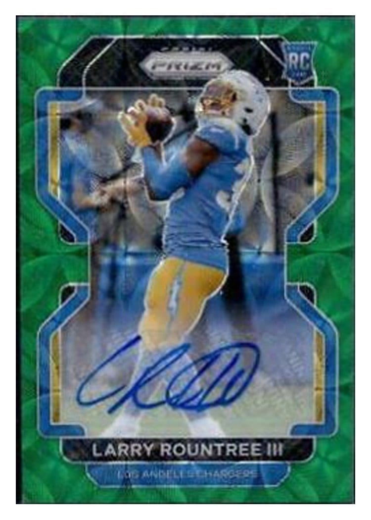 2021 Panini Prizm Base Set Larry Rountree III #401 card