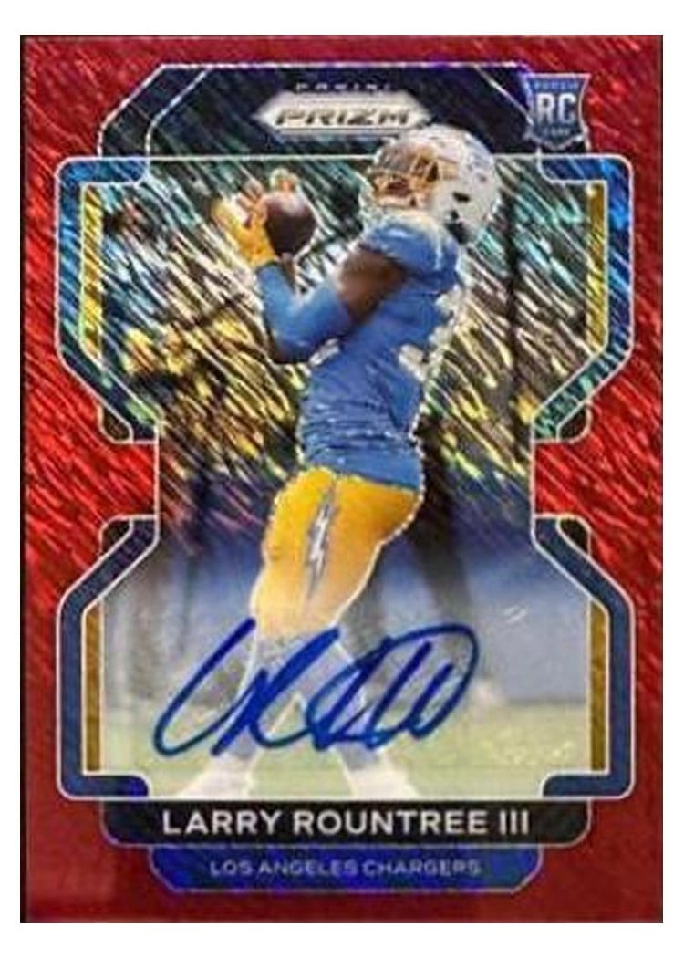 2021 Panini Prizm Base Set Larry Rountree III #401 card