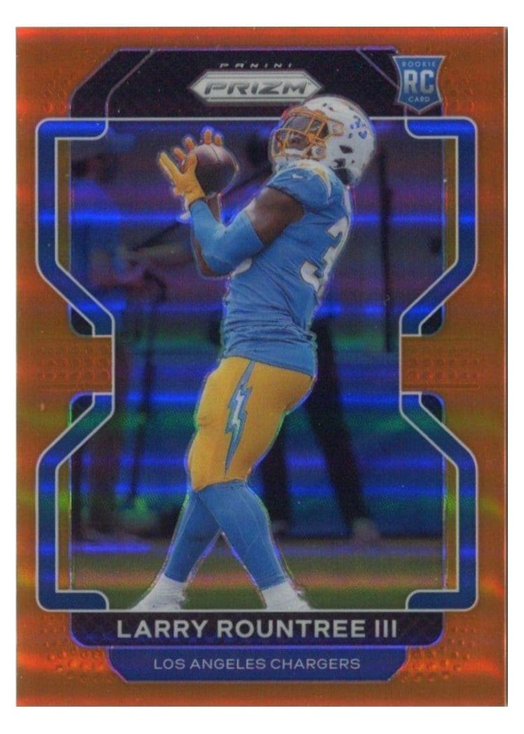 2021 Panini Prizm Base Set Larry Rountree III #401 card