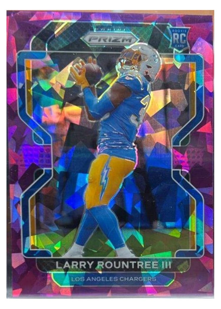 2021 Panini Prizm Base Set Larry Rountree III #401 card