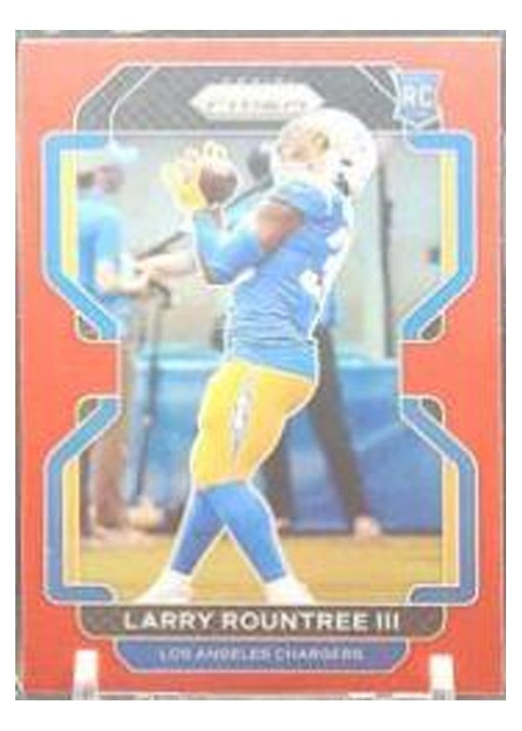 2021 Panini Prizm Base Set Larry Rountree III #401 card
