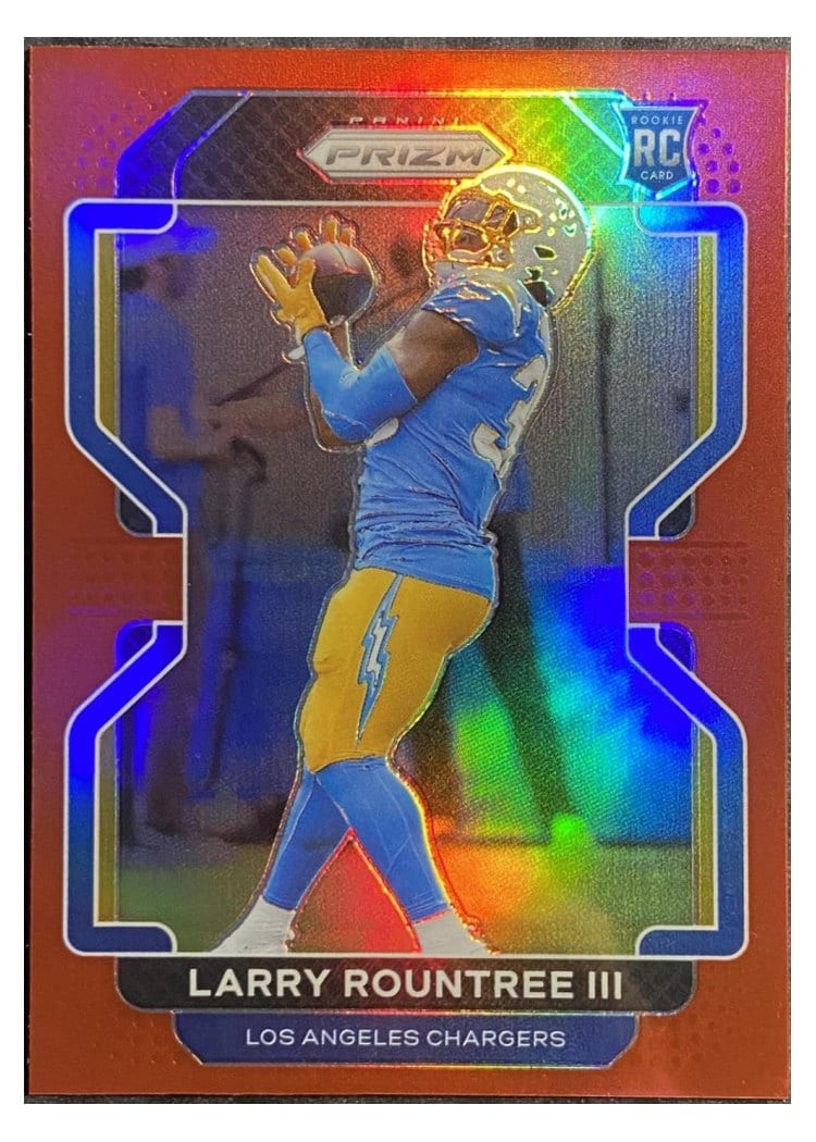 2021 Panini Prizm Base Set Larry Rountree III #401 card